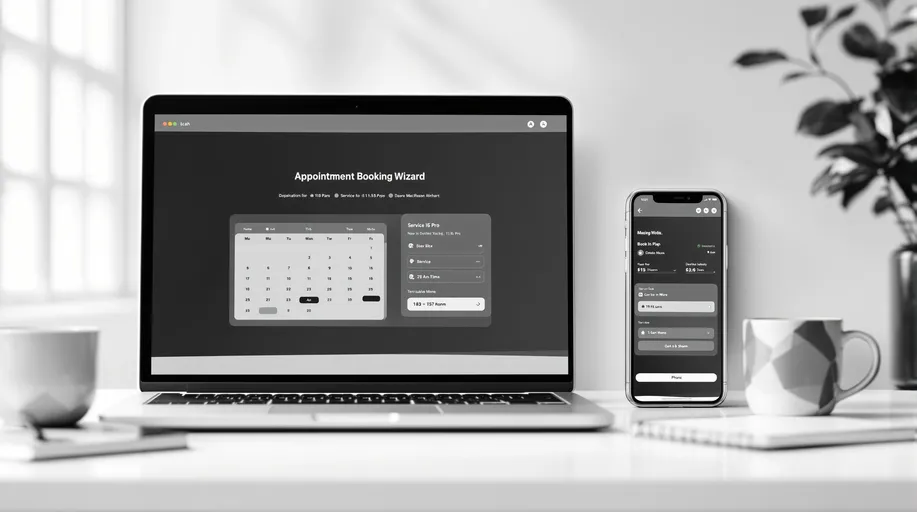 Réservation en ligne 24/7 - Interface de logiciel de réservation gratuit pour salon de coiffure